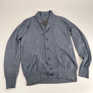 All Saints Allsaints Merino Wool Cotton Cardigan Men’s Small